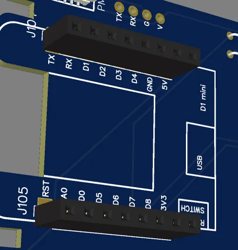 Pin Sockets on PCB