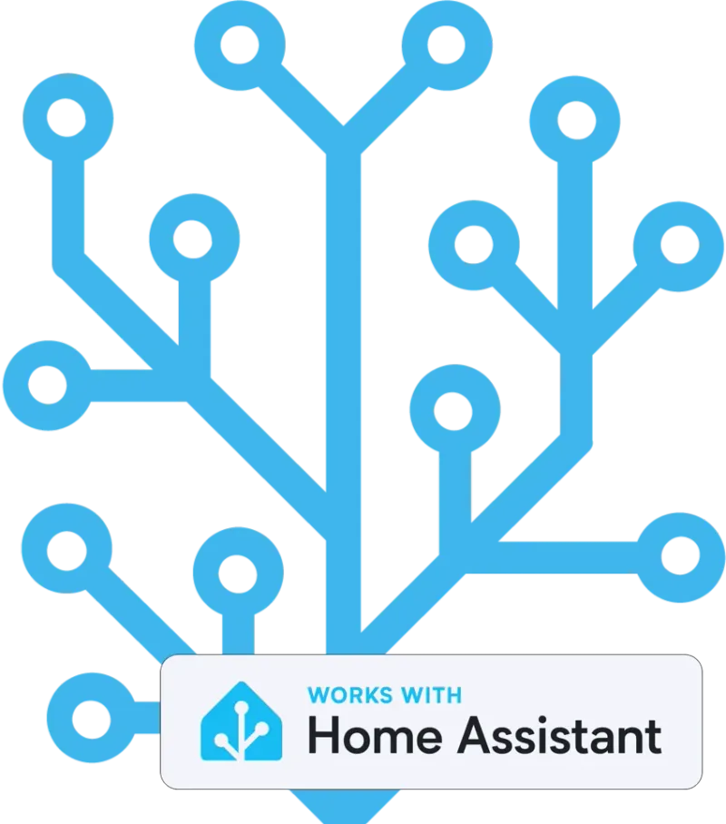 Air Quality Monitors Made for Home Assistant — Home Assistant Logo